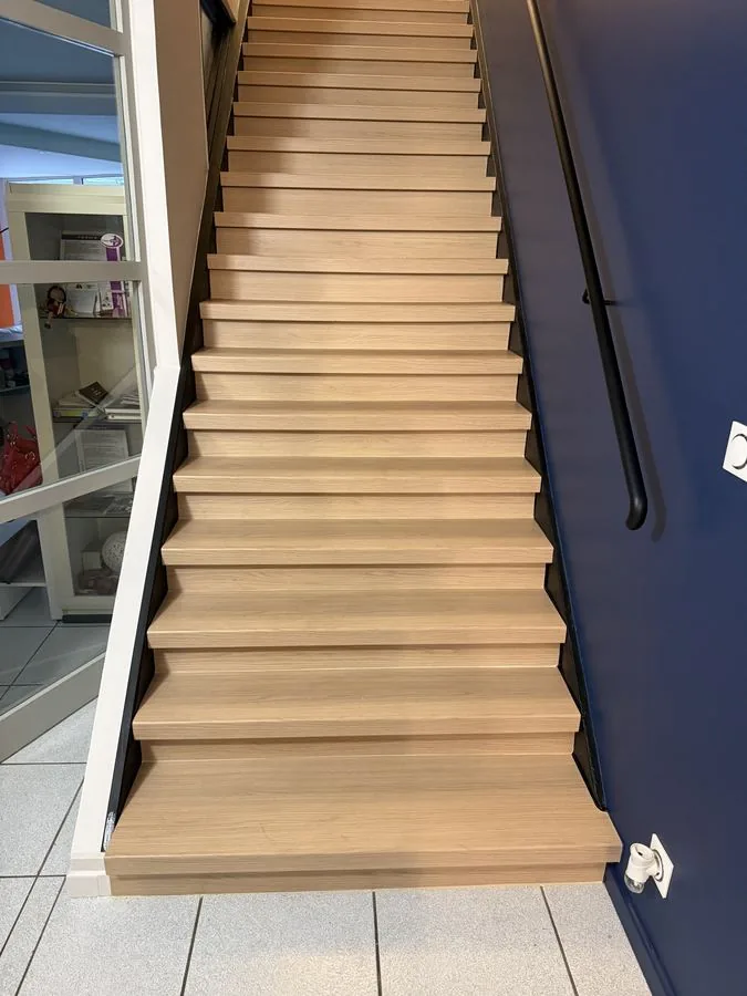 Intérieur avec parquet posé
