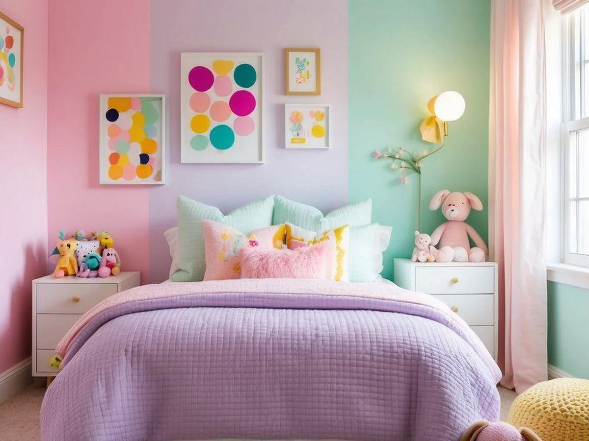 Peinture chambre enfant en couleur Conflans-en-Jarnisy
